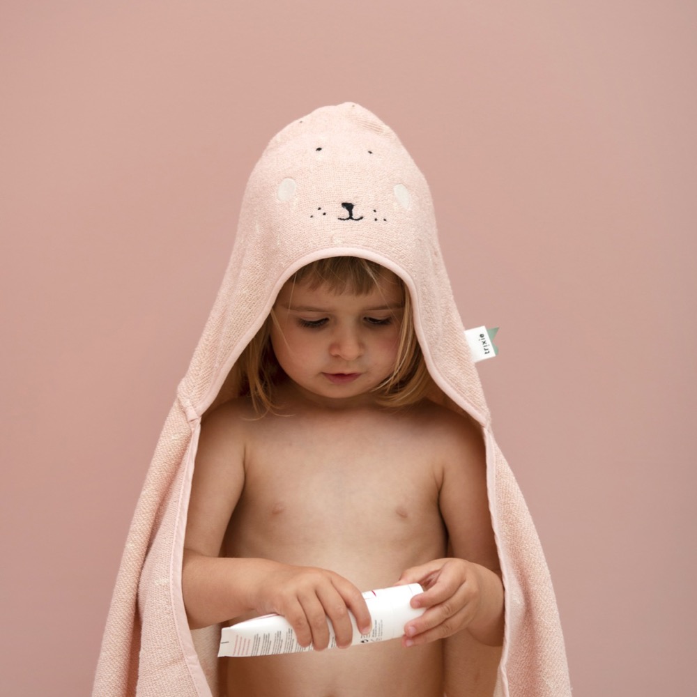 Hooded towel | 70x130cm - Mrs. Rabbit